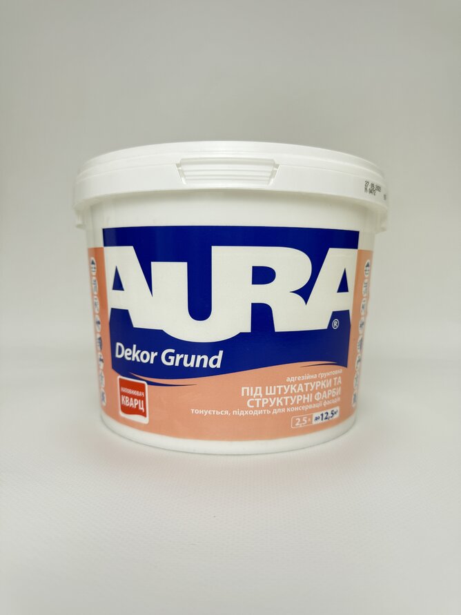 Грунтовка адгез. Dekor Grunt 2.5л AURA