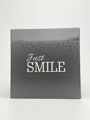 Свічка ароматна скло 2 гноти SMILE 300г