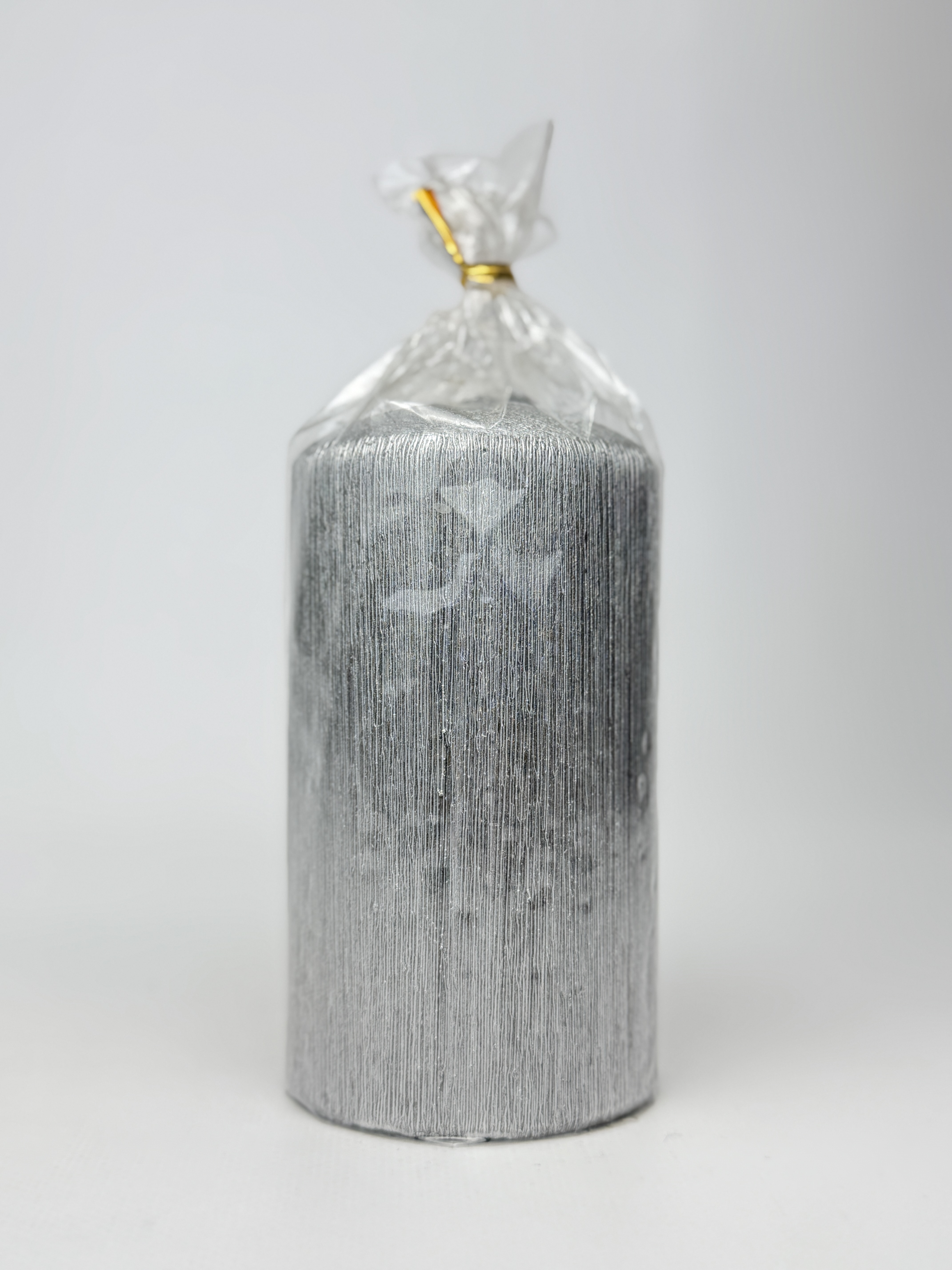 Свічка оздоблена срібло 80*150