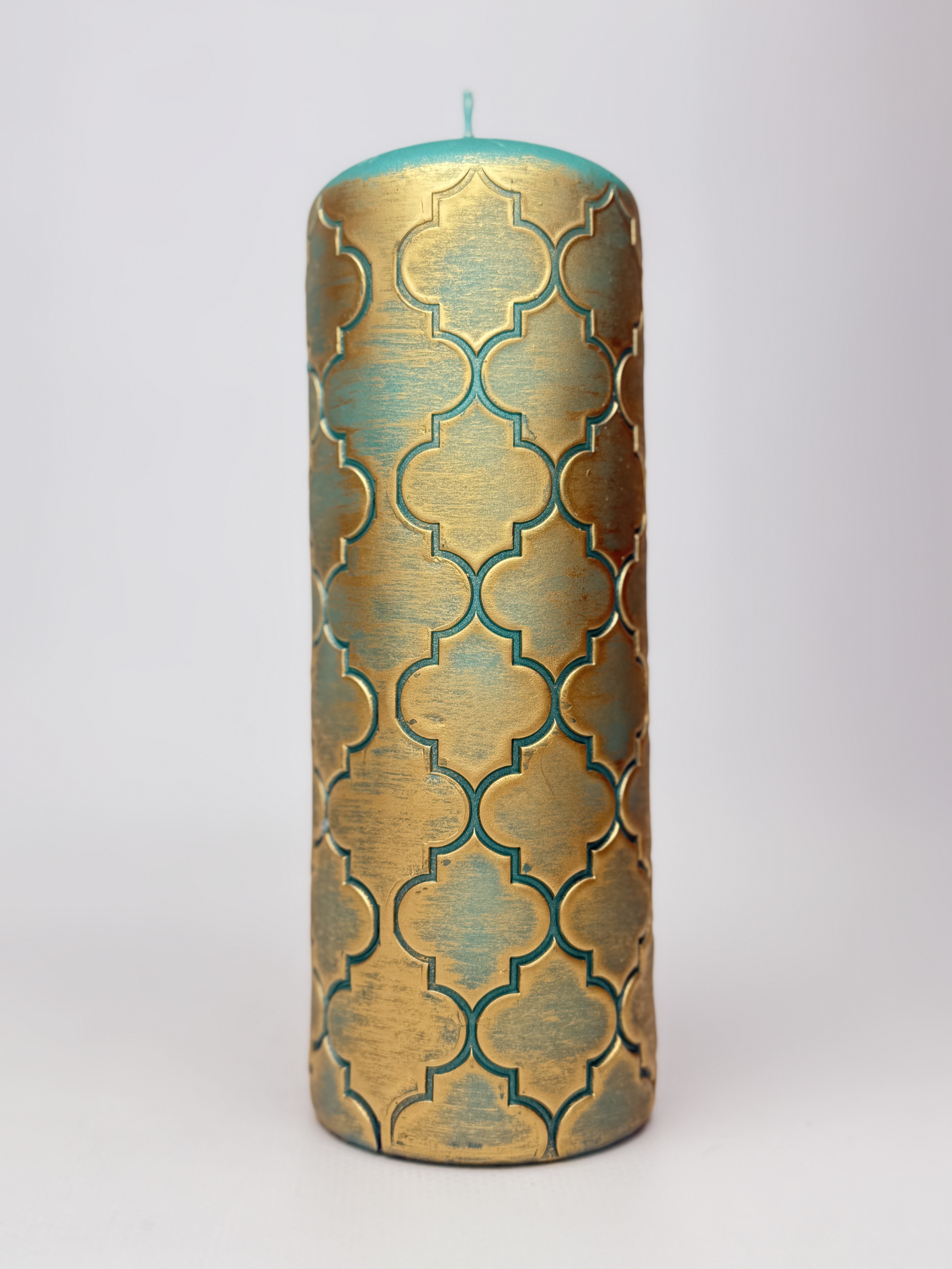 Свічка оздоблена мікс 70*200