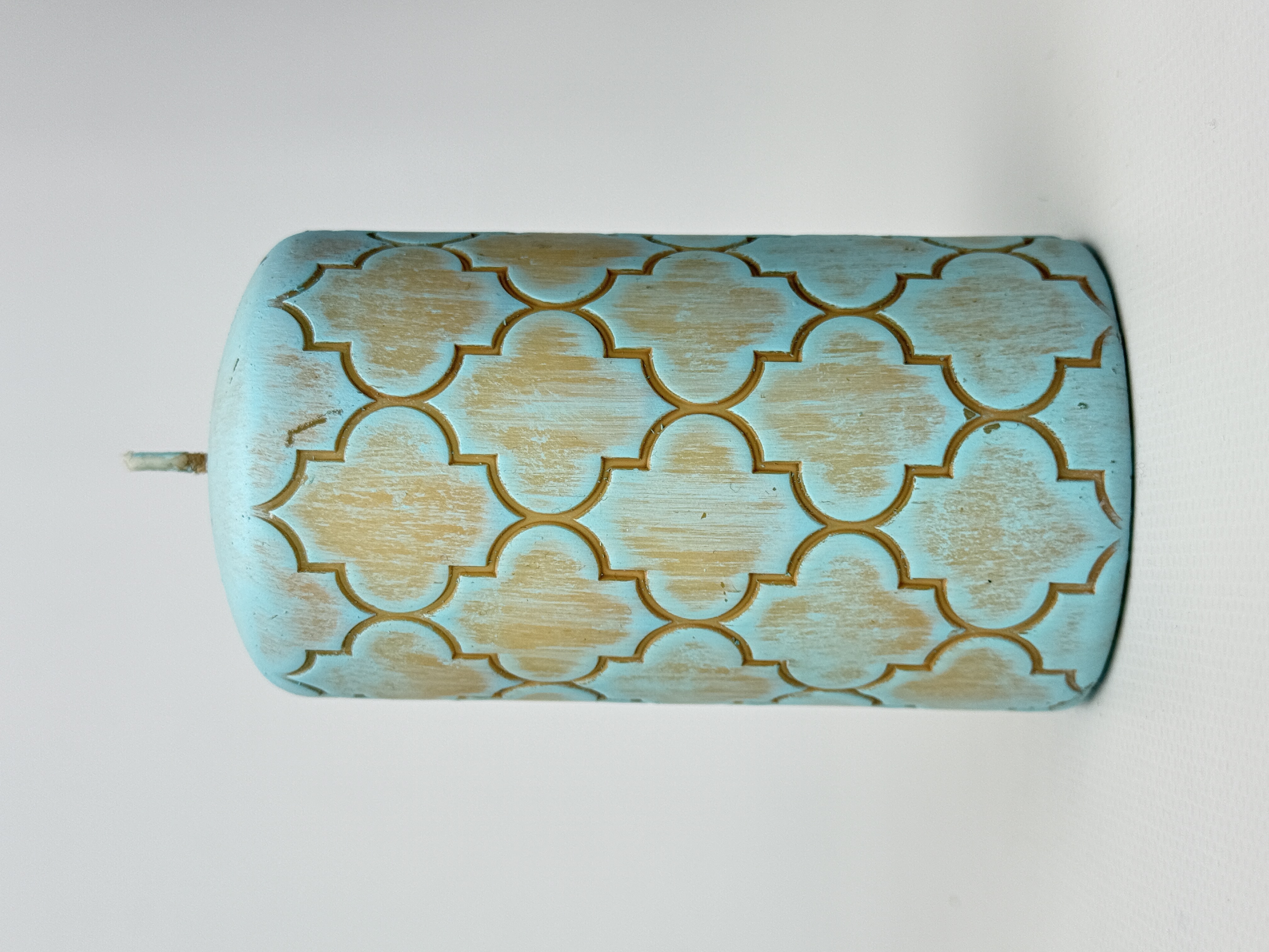 Свічка оздоблена мікс 70*130