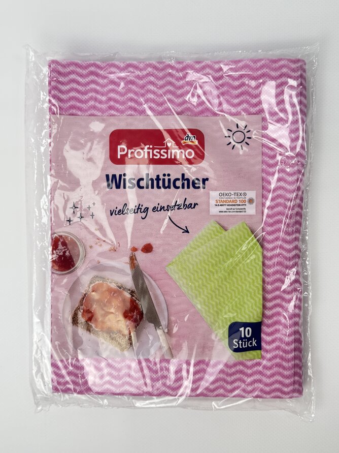 Profissimo Серветки універсальні Wischucher 10шт (хвилька)