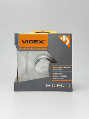 Димер 600Вт срібний шовк BINERA VF-BNDM600-SS VIDEX