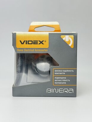 Димер 600Вт чорний графіт BINERA VF-BNDM600-BG VIDEX