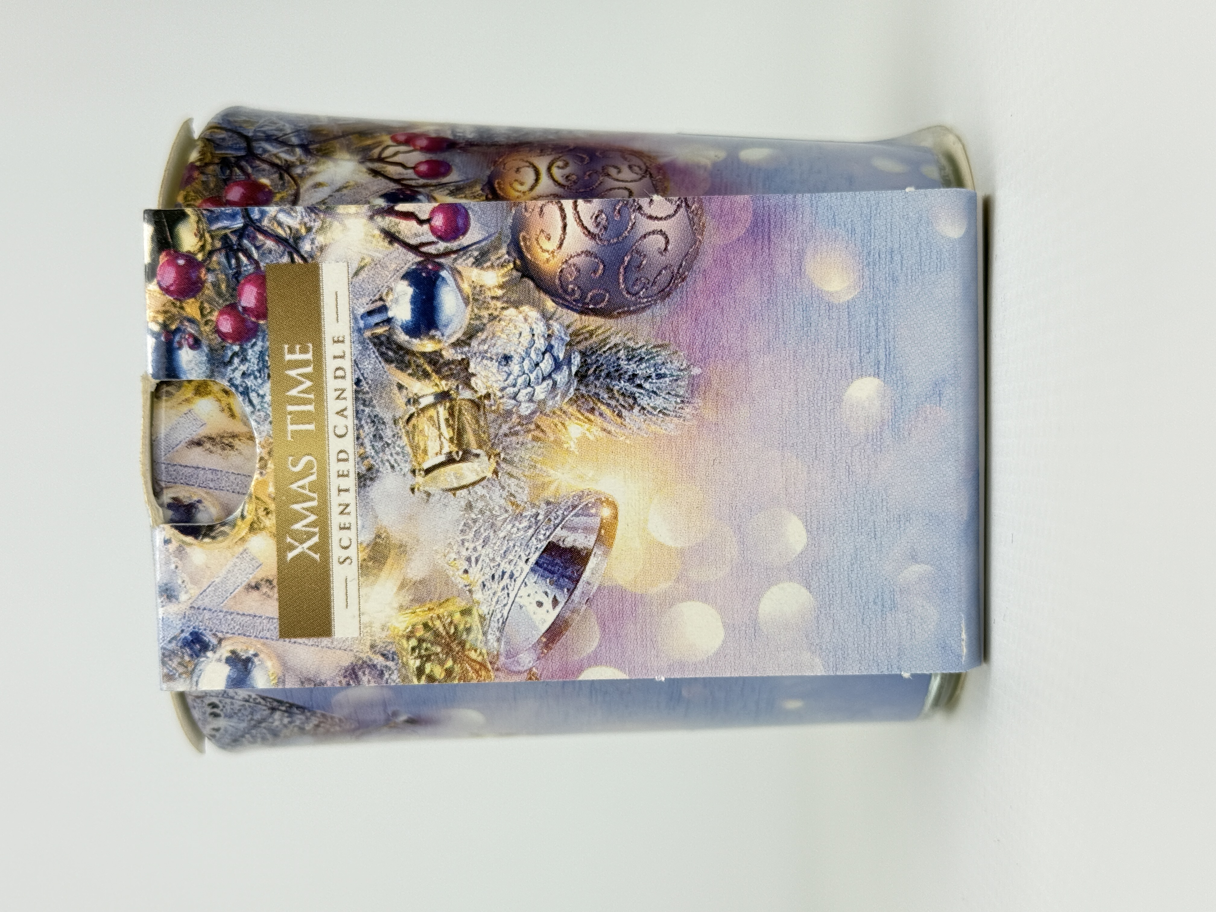 Свічка ароматна скло Xmas Time 100г