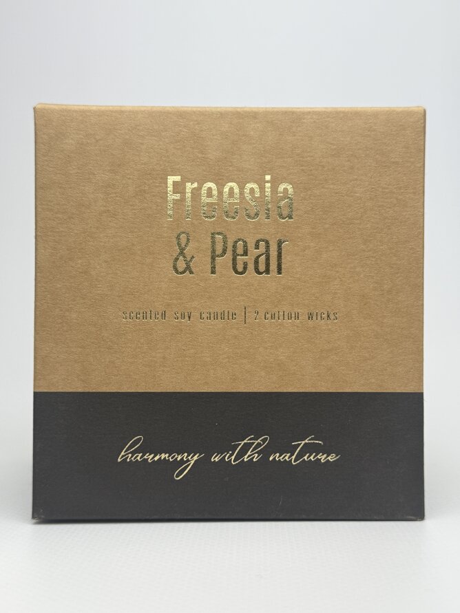 Свічка арома Fresia&Pear