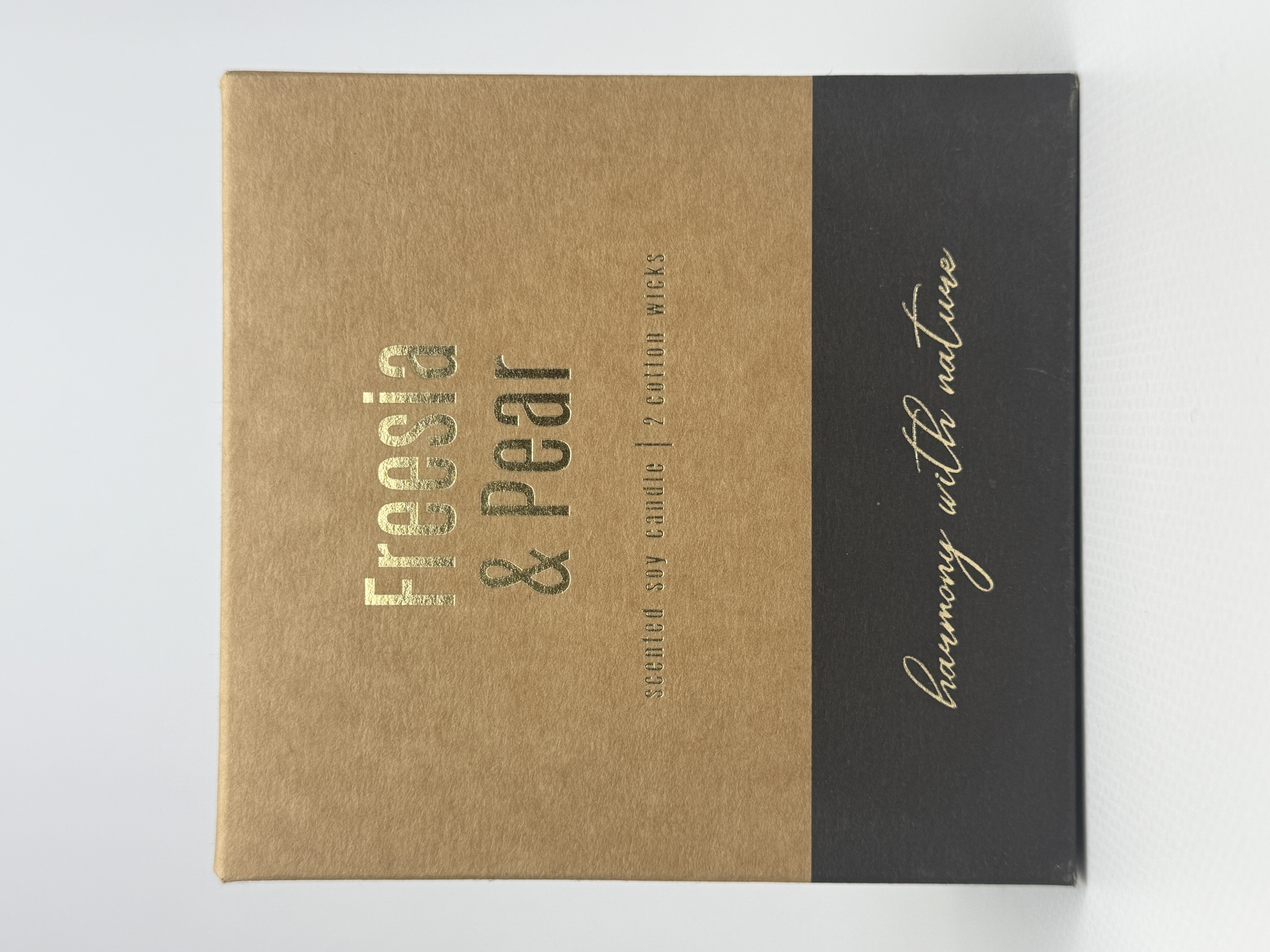 Свічка арома Fresia&Pear