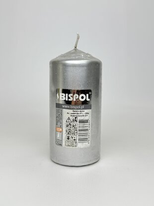 Свічка Bispol срібна sw60/120 260g