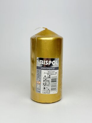 Свічка Bispol золото sw60/120 260g