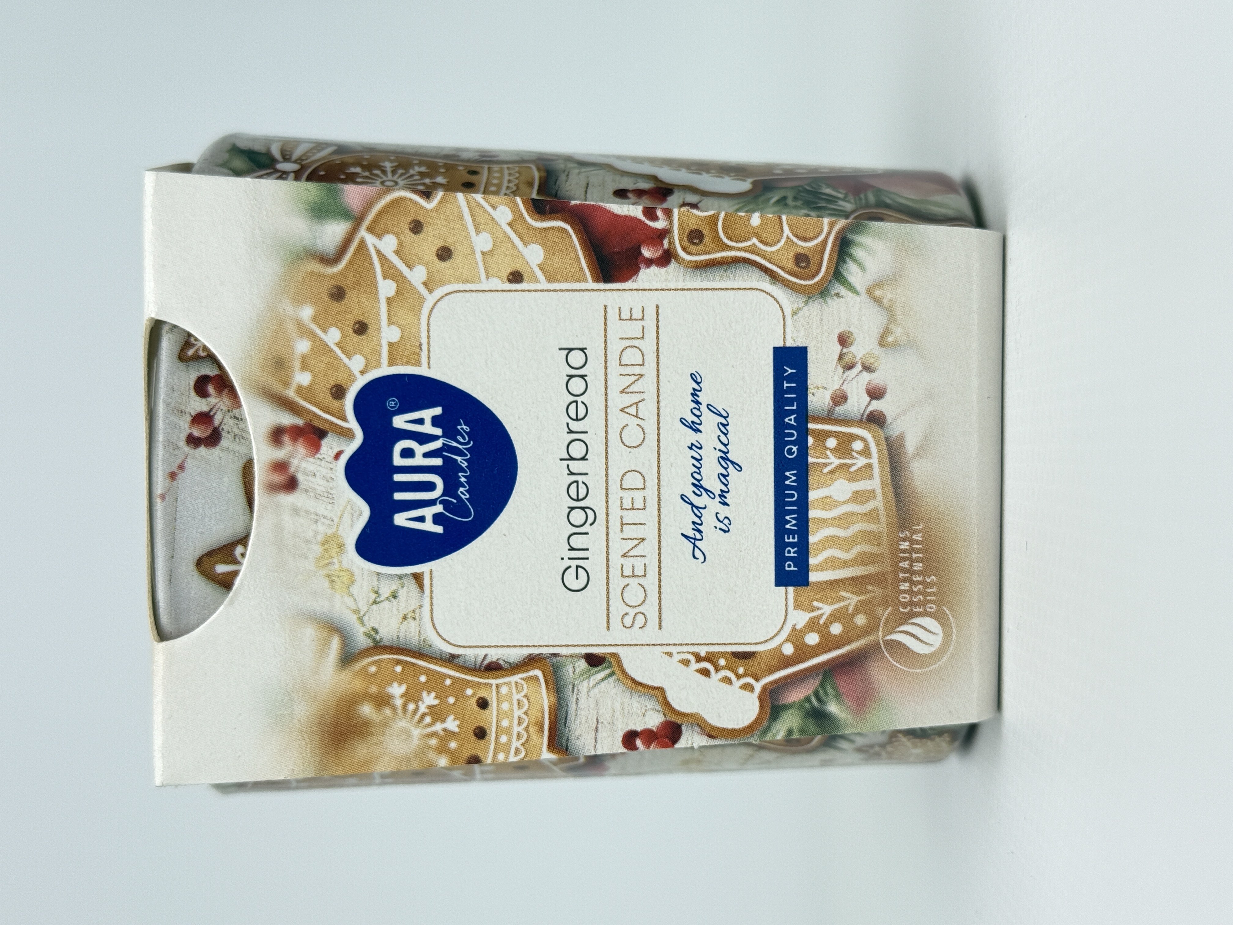 Свічка ароматна скло Gingerbread 100г