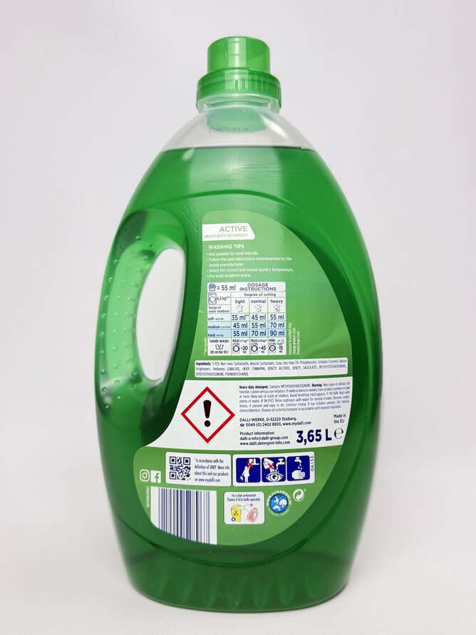 Dalli Гель для прання Gel Active 3.65л (104прань)