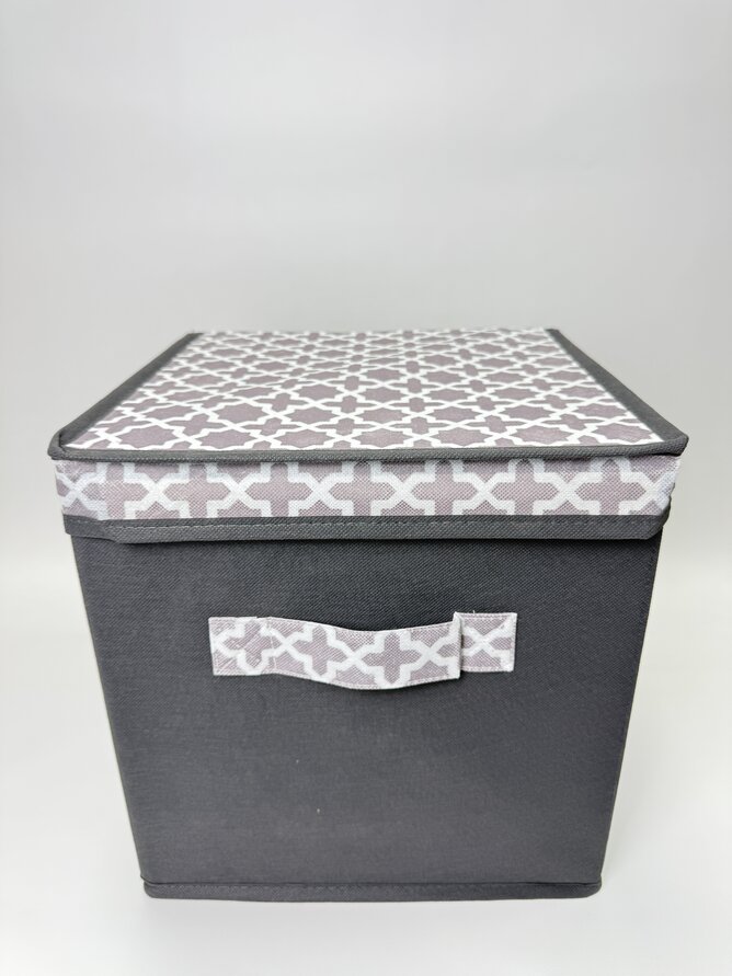 Короб д/зберігання речей 30*30*30 см. "French Grey"