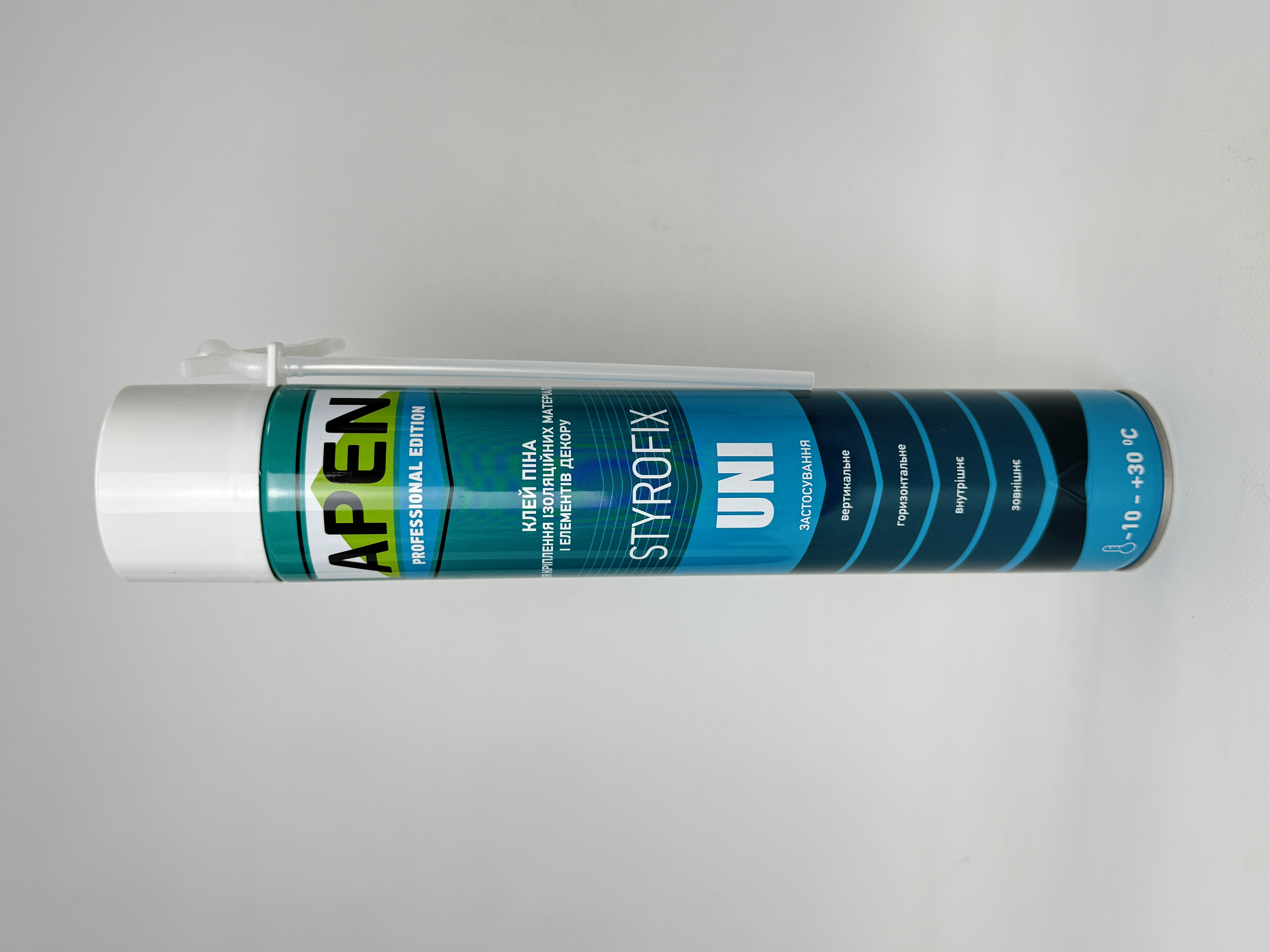 Клей-піна Apen Styrofix Uni д/пінопласту трубчаста 750 мл