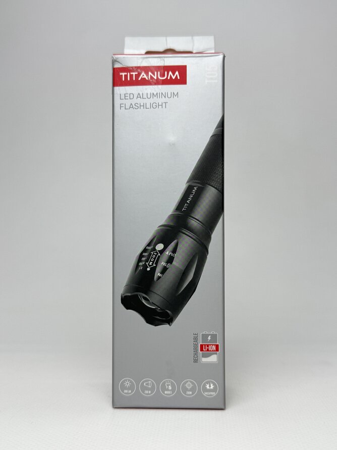 Портативний світодіодний ліхтарик TITANUM TLF-T05 300Lm 6500K