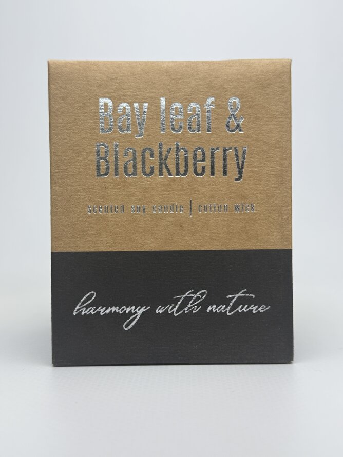 Свічка арома Bay leaf&Blackberry 130г