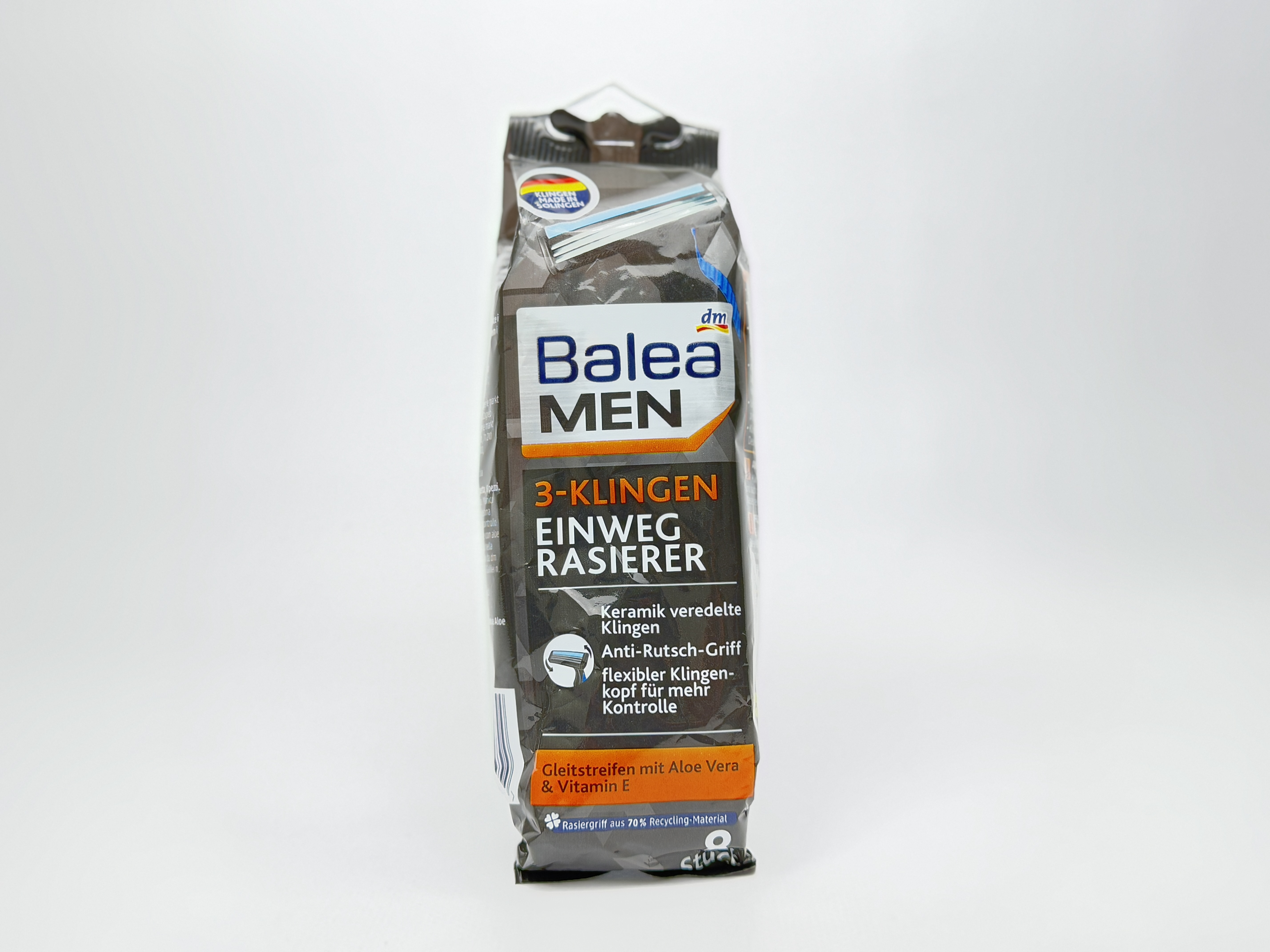 Balea - Einweg Rasierer 3-Klingen 8 шт.