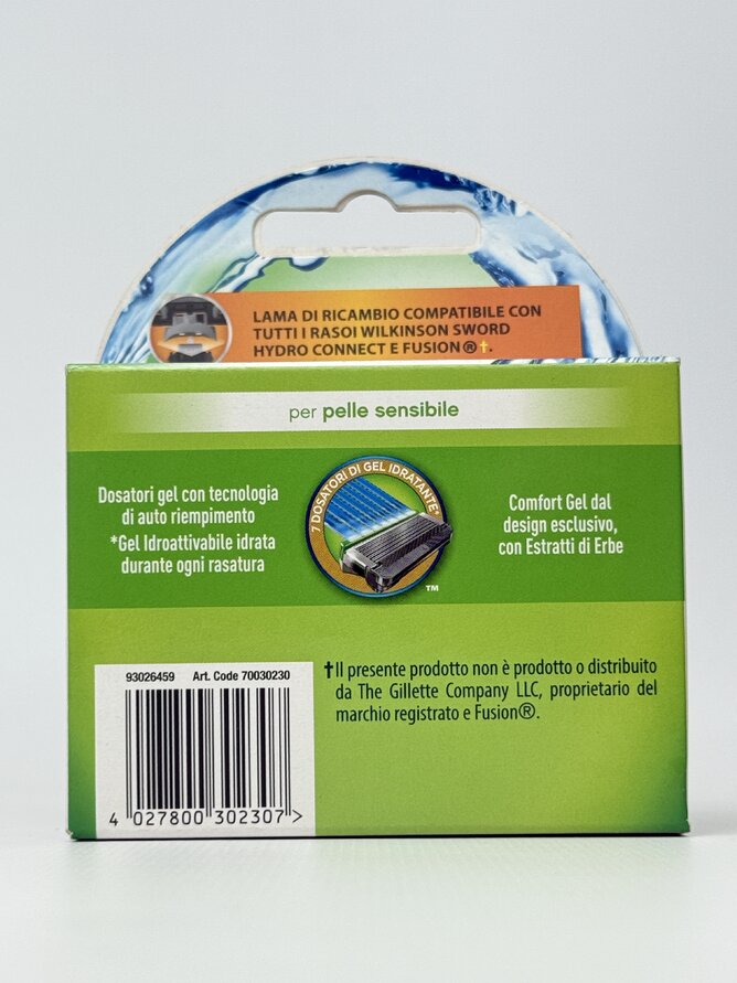 Wilkinson - Hydro 5 Connect Sensitive - Ersatzklingen 3 st