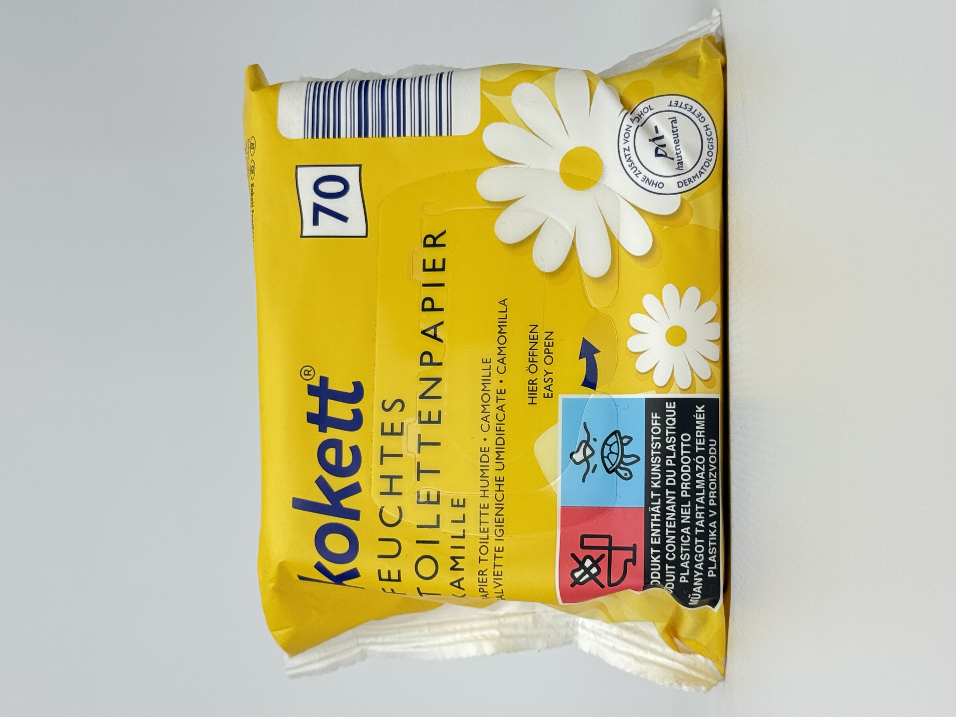 Kokett - WC вологий туалетний папір Kamille 70шт.