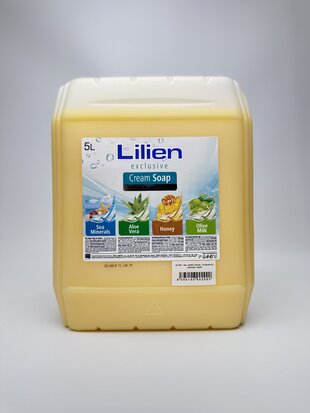Lilien - Рідке крем-мило Honey 5000ml