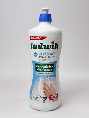 Засіб для миття посуду Ludwik Алоє 0.9л