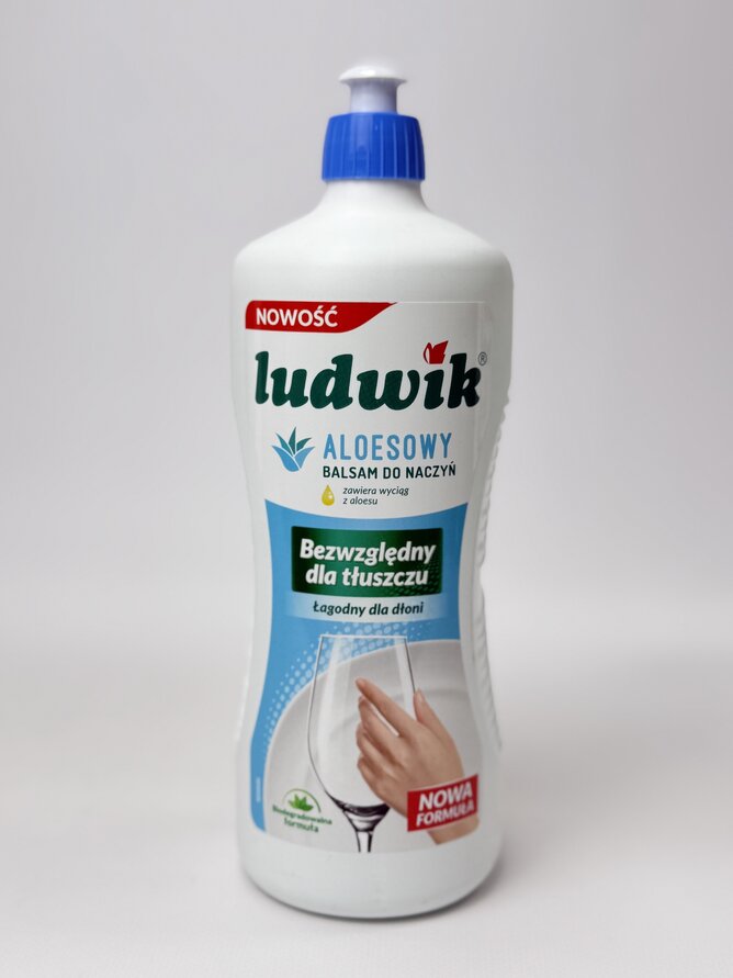 Засіб для миття посуду Ludwik Алоє 0.9л