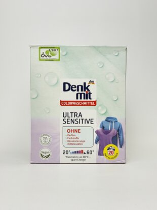 Denk Mit Порошок для прання кольорових речей Ultra Sensetive 20прань 1.35кг