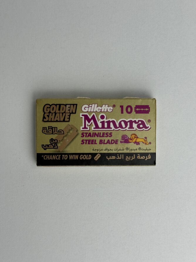 Gillette - леза Minora (10шт)