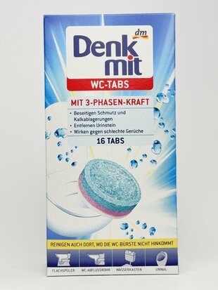 Denk Mit Таблетки антикальк для очищення унітазу 16шт