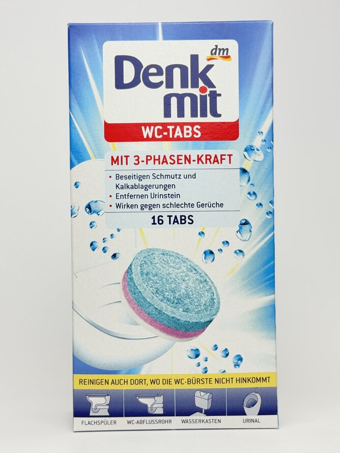 Denk Mit Таблетки антикальк для очищення унітазу 16шт