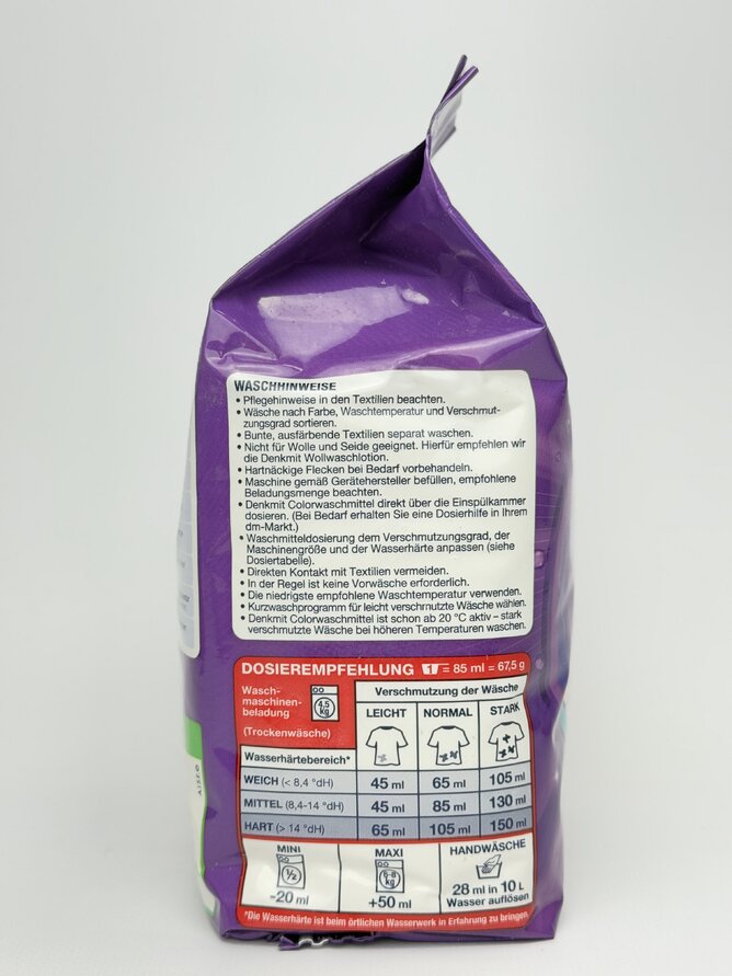 Denk Mit Порошок для прання кольорових речей Pulver Color 20прань 1.3кг
