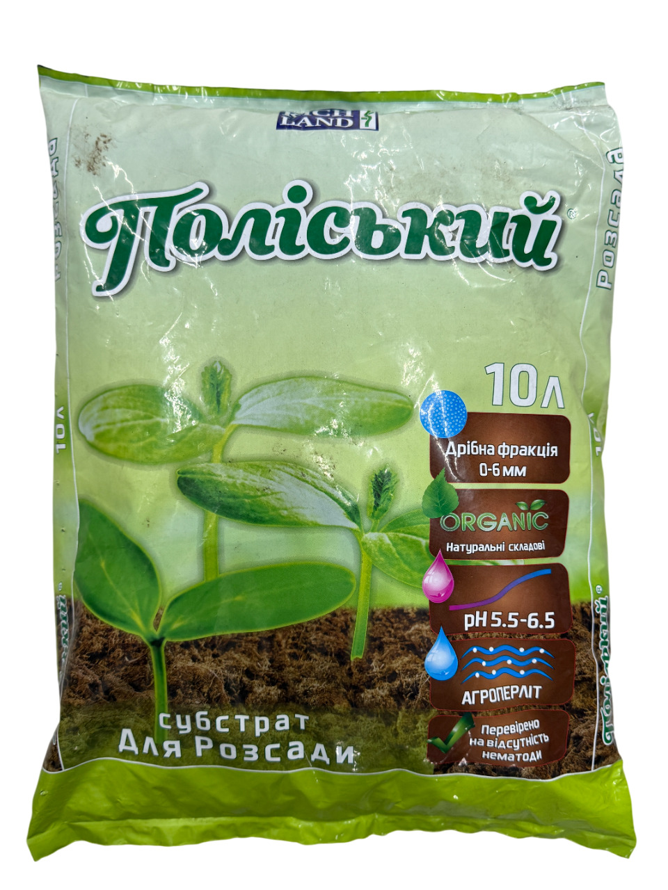 Субстрат Поліський розсада 10 л