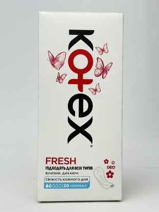 Kotex прокладки щоденні Normal deo 20шт.