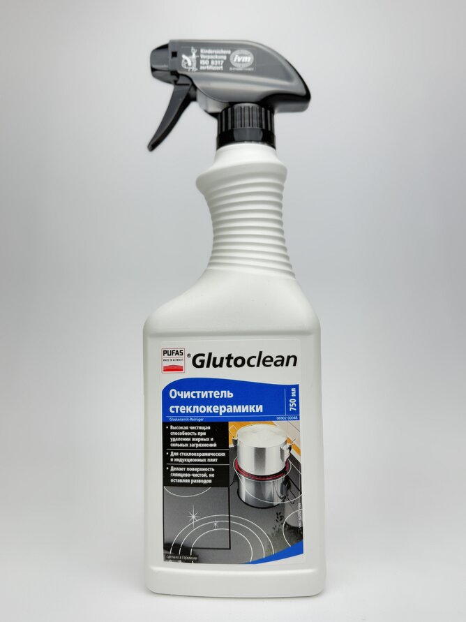 Glutoclean Очисник для склокерамічних поверхонь 750мл