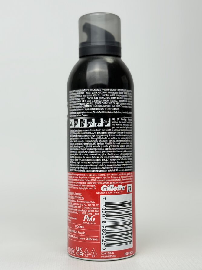 Піна для гоління Gillette Shave Foam 200ml Regular