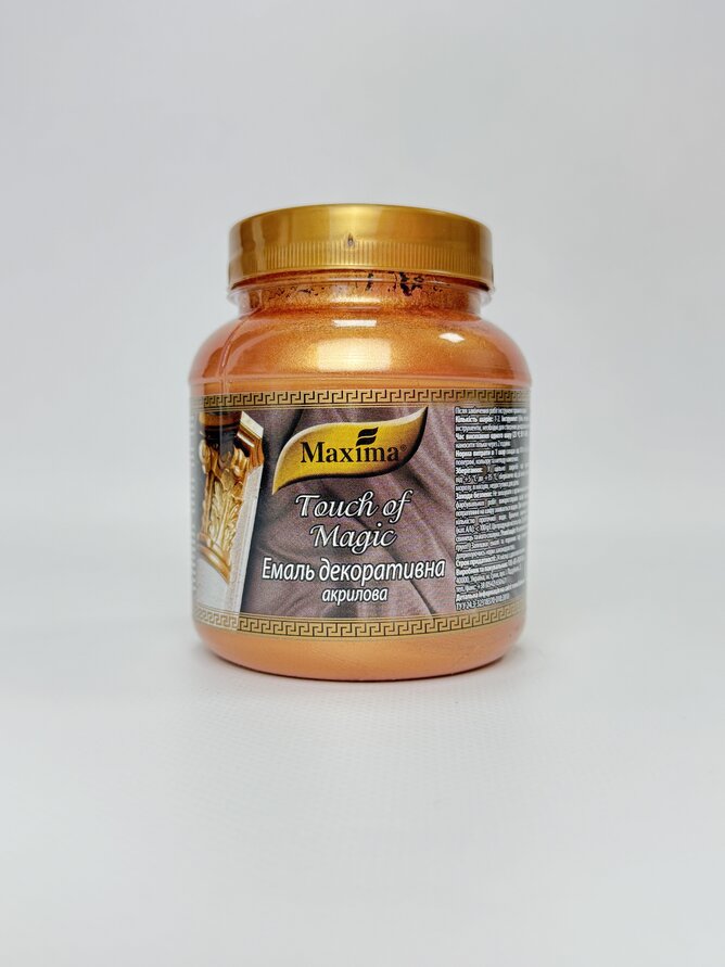 Емаль декор. акрил. бронза ТМ "Maxima" 0.5 кг
