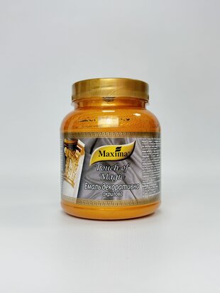 Емаль декор. акрил. червоне золото ТМ "Maxima" 0.5 кг