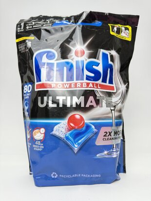 Таблетки для посудом. машини Finish Powerball Quantum (80) ultimate