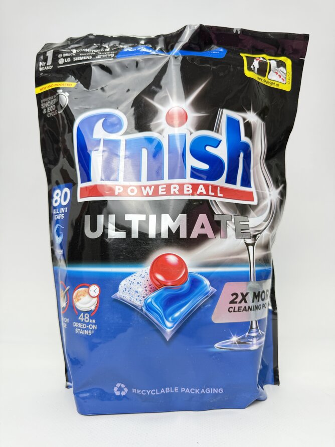 Таблетки для посудом. машини Finish Powerball Quantum (80) ultimate