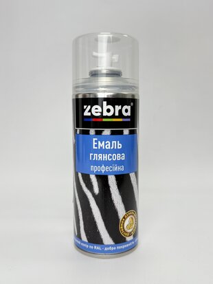 Балон фарба №213 глянсова хакі 400 мл ZEBRA