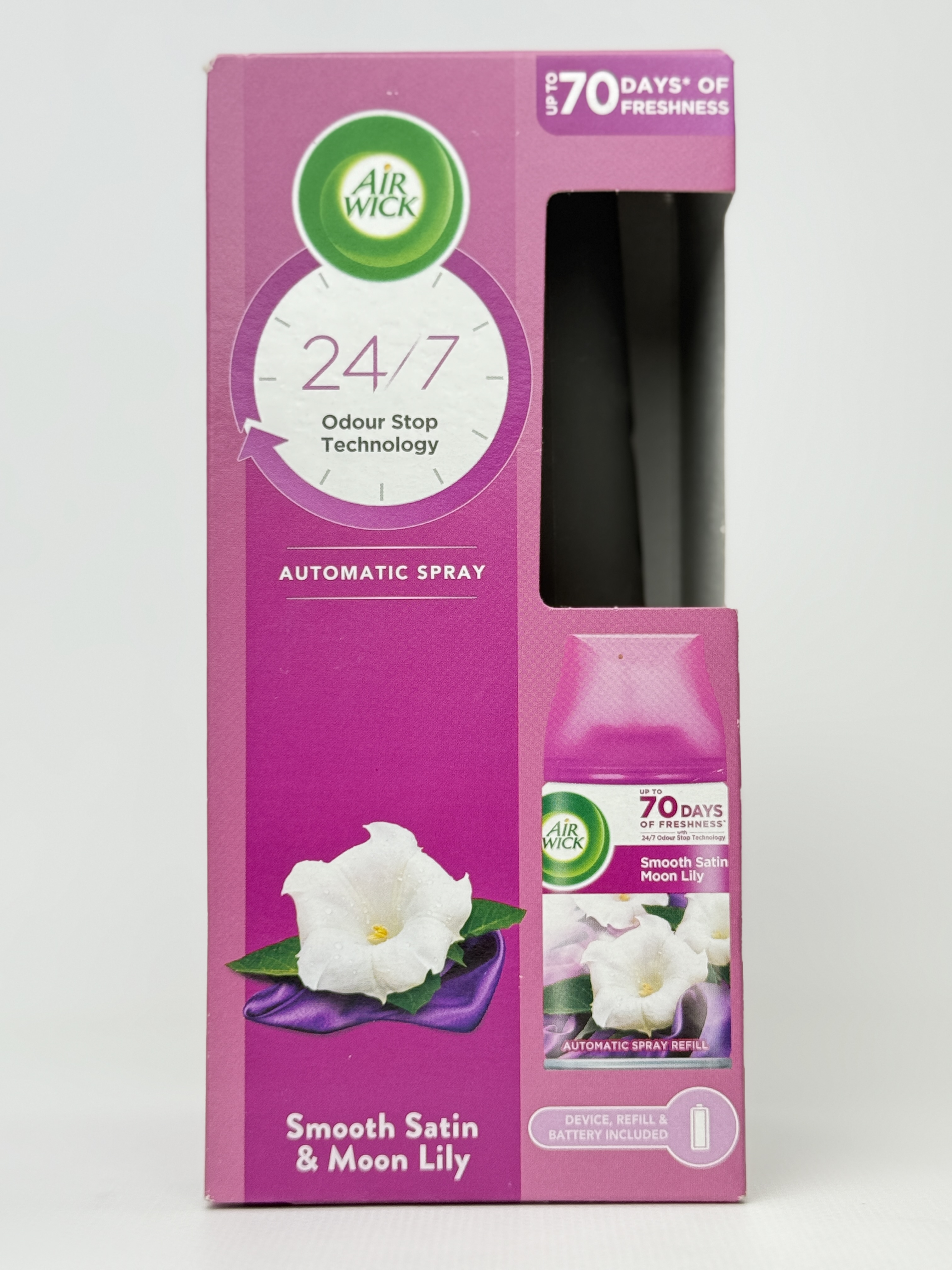AirWik Освіжувач повітря Набір Сатин та лілія