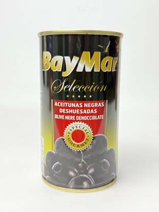 Оливки BayMar чорні без кісточки 350г