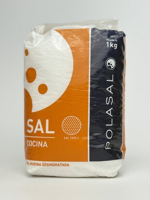 Polasal Сіль морська (грубого помолу) 1 кг