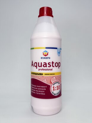 Грунтовка AquaStop-PROF 1 л конц. Eskaro