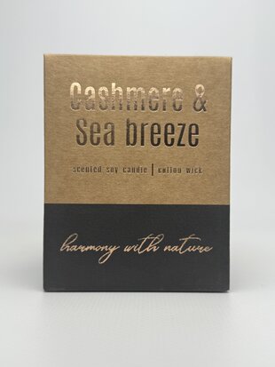Свічка арома Cashemere&Sea breeze 130г