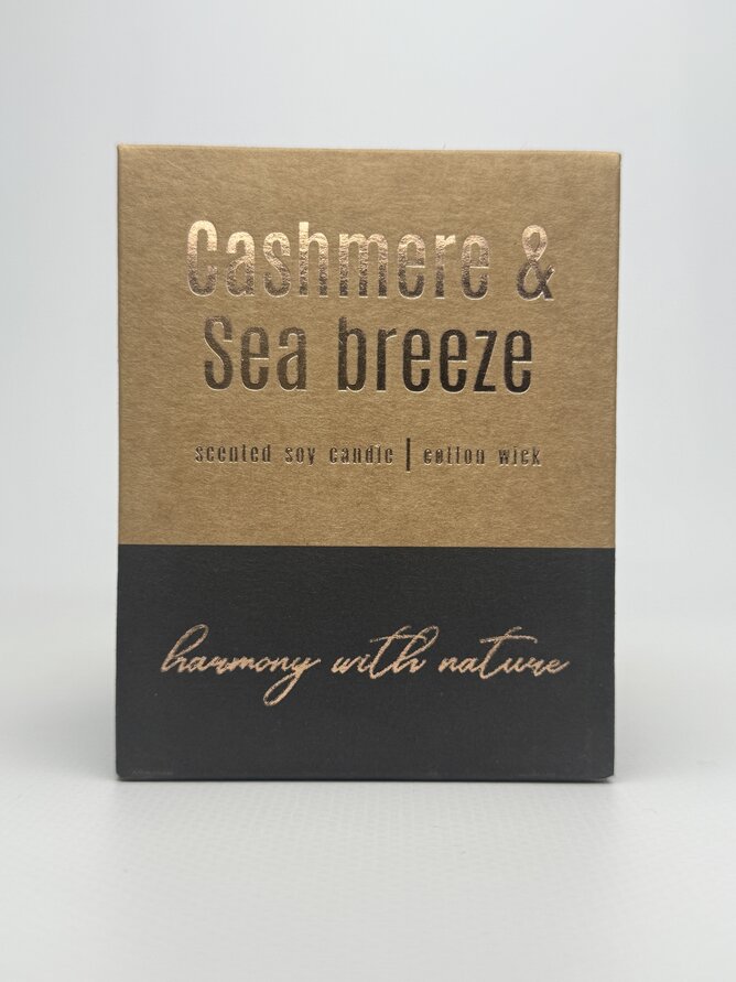 Свічка арома Cashemere&Sea breeze 130г