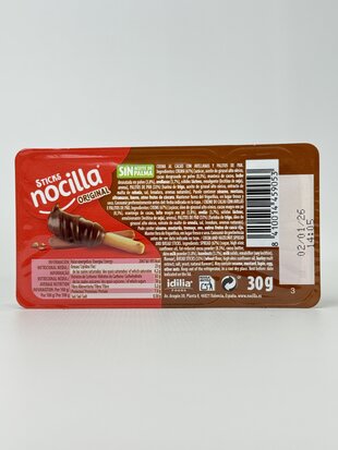 Шок. паста Nocilla з паличками (оригінал.). 30 г