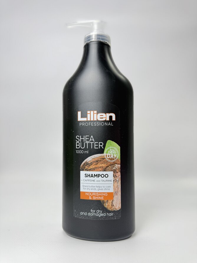 Lilien - Проф. шампунь Shea Butter для сухого та пошкодж. волосся 1000ml