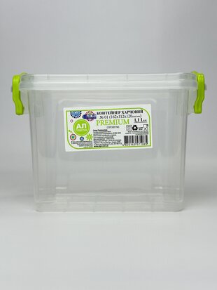 Контейнер харчовий високий №21 1.1л.