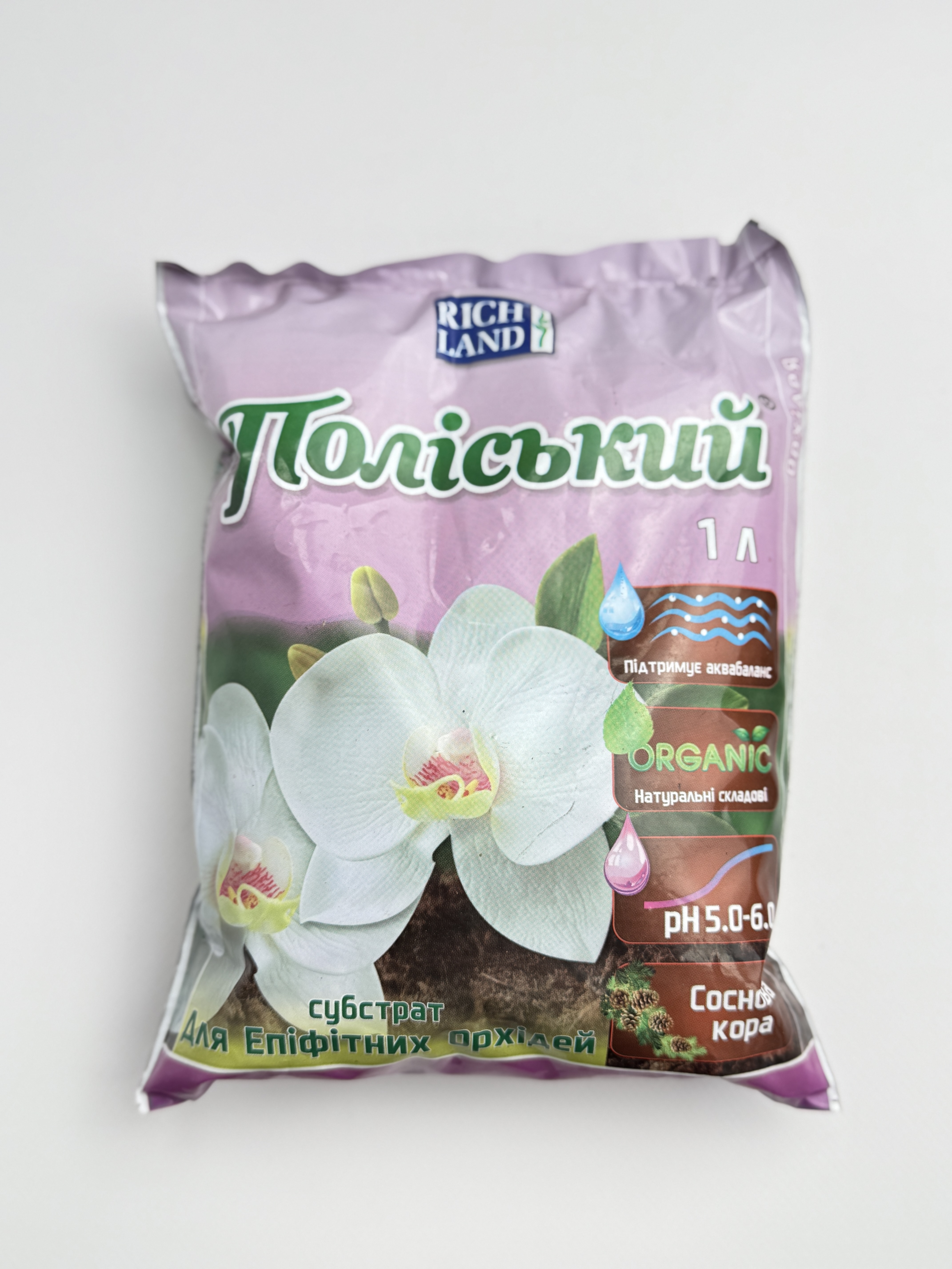 Субстрат Поліський орхідея епіфітна 1 л