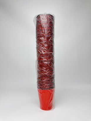 Стакан пап. 250 мл ред найт 50шт.